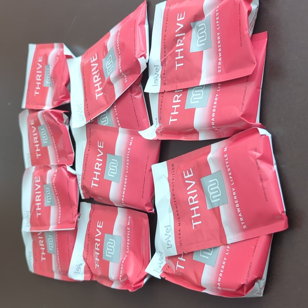 Thrive Level Strawberry shakes